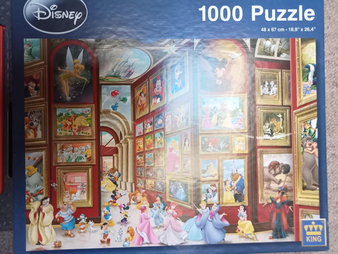 Disney puzzels 1000 stukjes