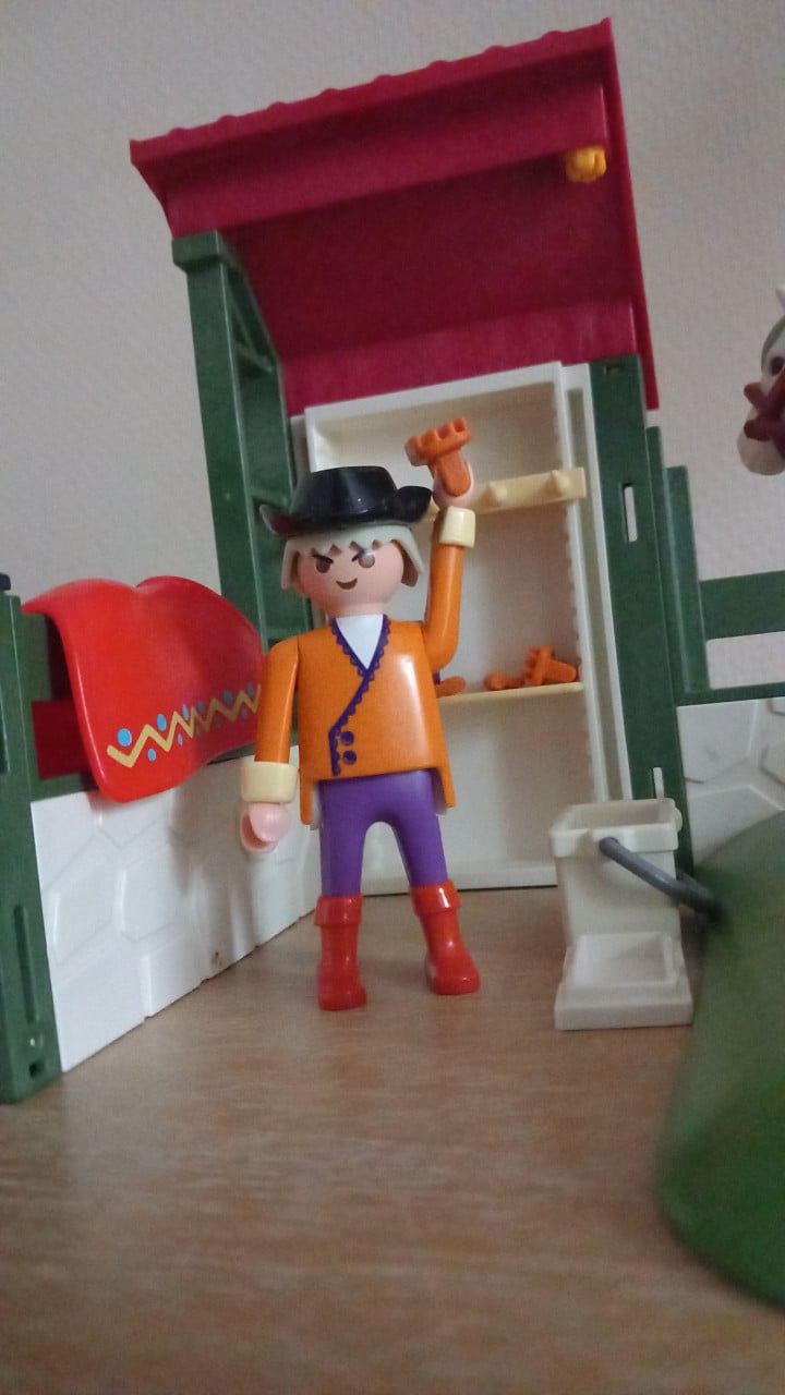 Playmobil paardenwasplaats setnr 6929