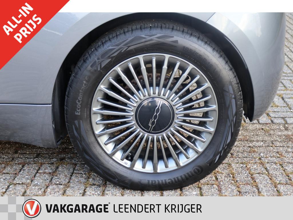 Fiat 500 la prima 42 kwh rijklaarprijs|12 maanden bovag garantie