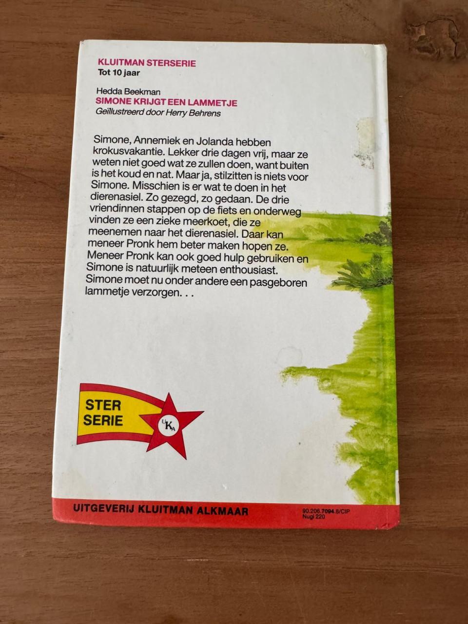 Boek: Simone krijgt een lammetje