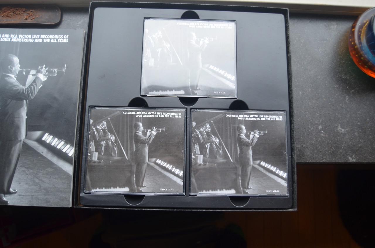 6 CD box set Louis Armstrong Live Recordings
