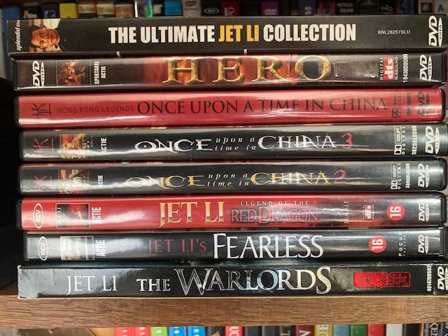 DVD's  Genre: Chinese vechtkunst met Jet Li