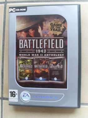 PC CD-rom Battlefield 1942 World war II anthology