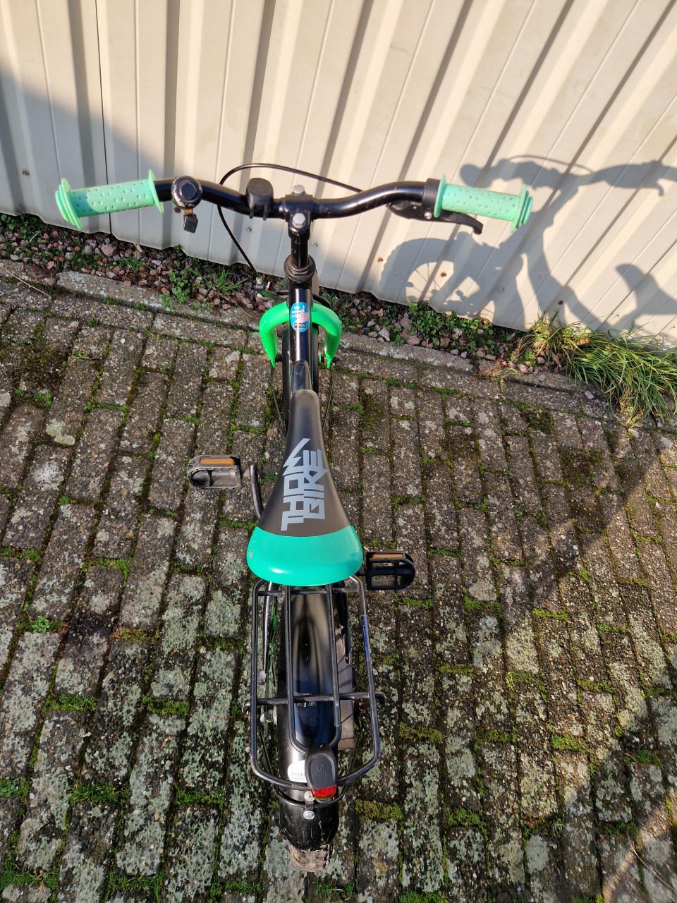 14 inch kinderfiets met zijwieltjes