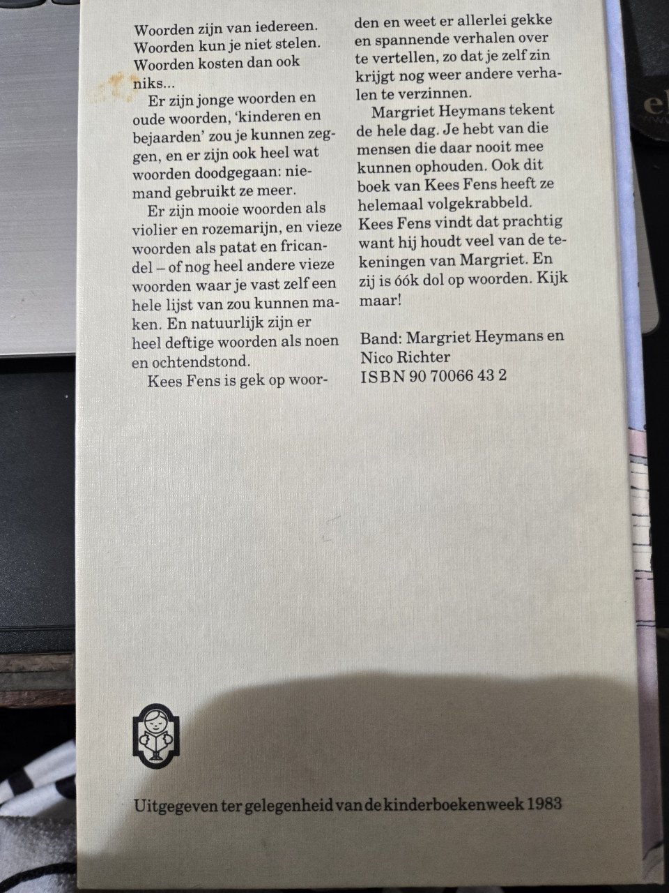Boek: Mijnheer Van Dale en juffrouw Scholten 1983 .
