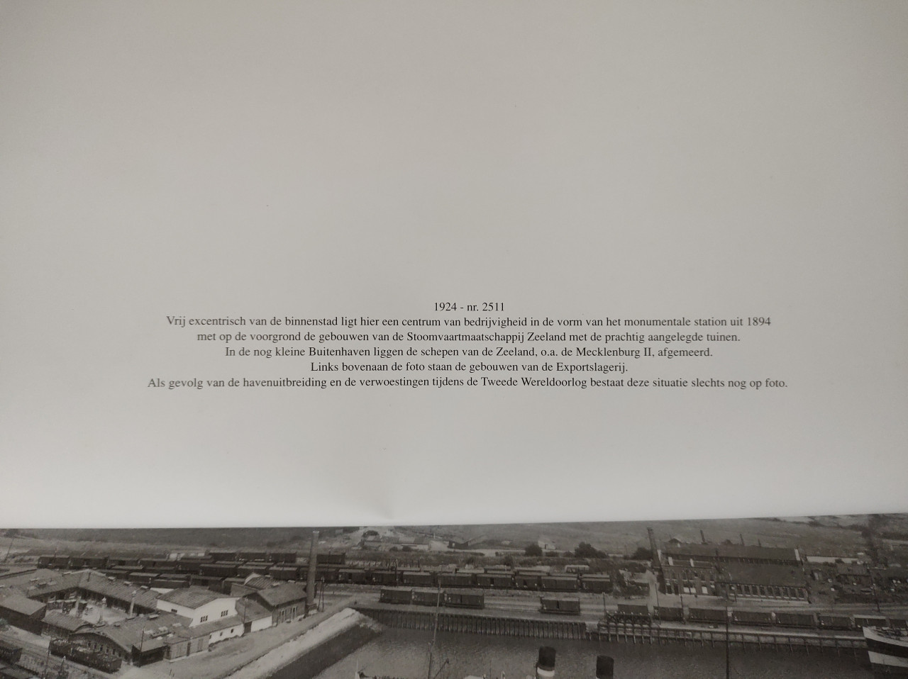 Vlissingen vanuit de lucht. Prachtige oude grote foto's  Van 1924 tot 1960