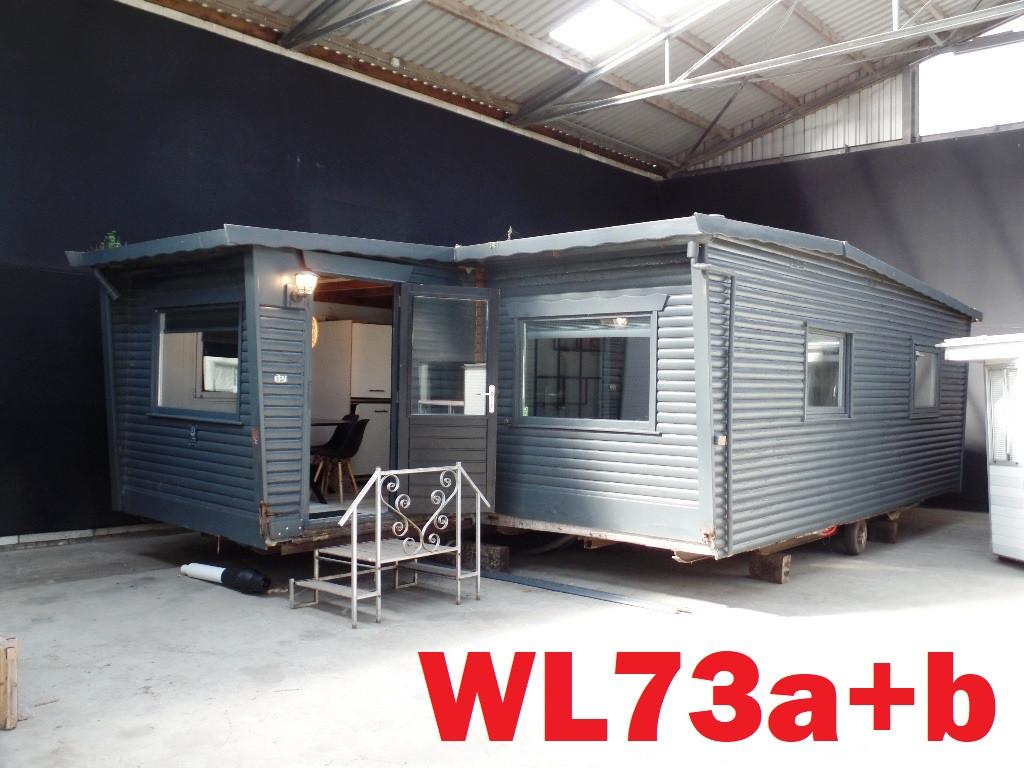 Dubbel- en L-chalets 2 slaapkamers te koop, ook geschikt als zorgwoning