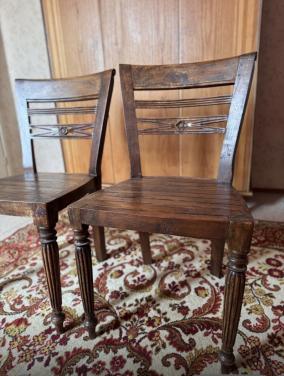 Koloniale eettafelstoelen