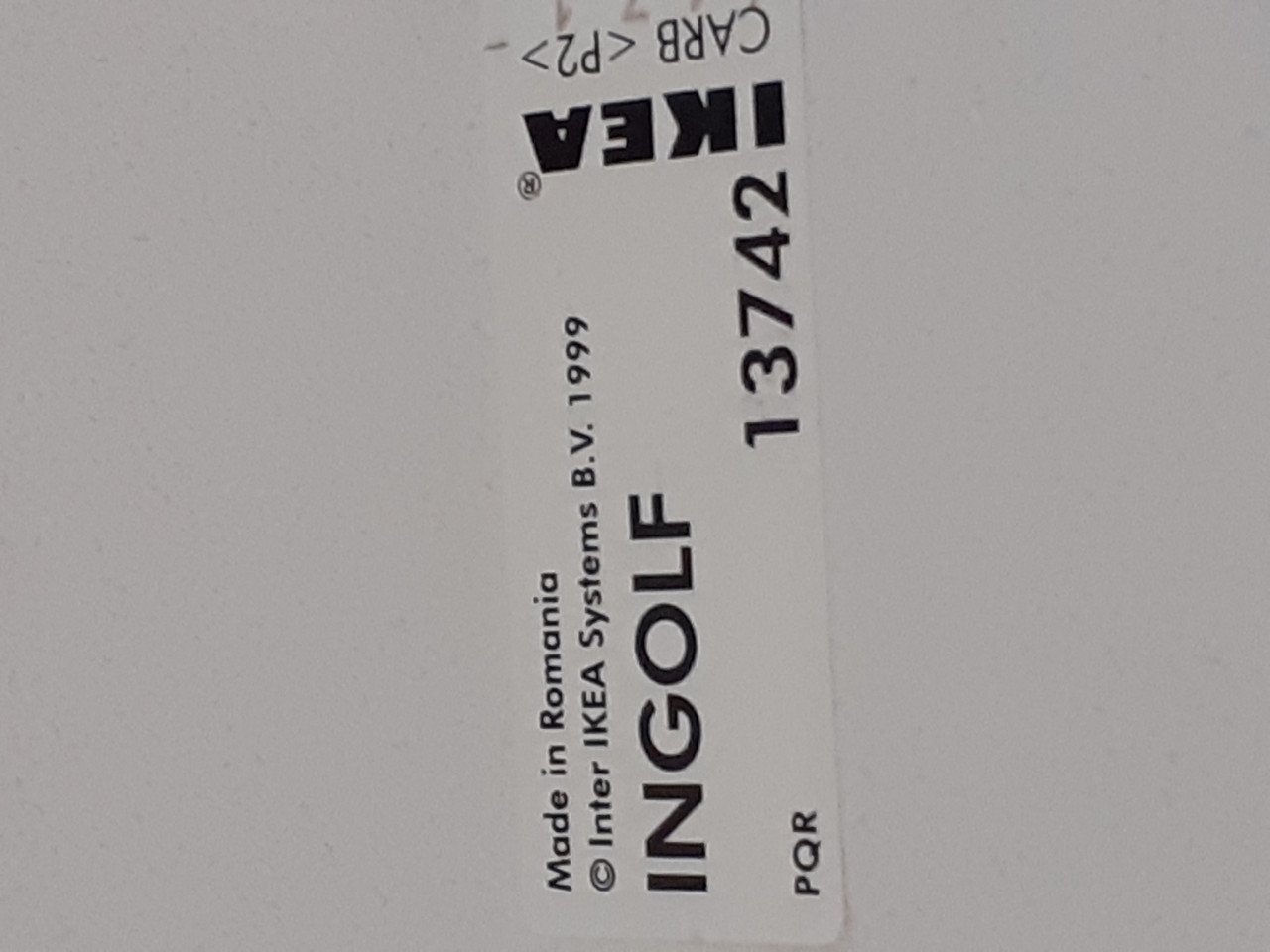 6 stuks witte Ikea Ingolf stoelen incl. zitkussen