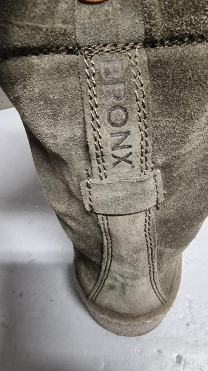 Bronx leren laarzen, maat 39