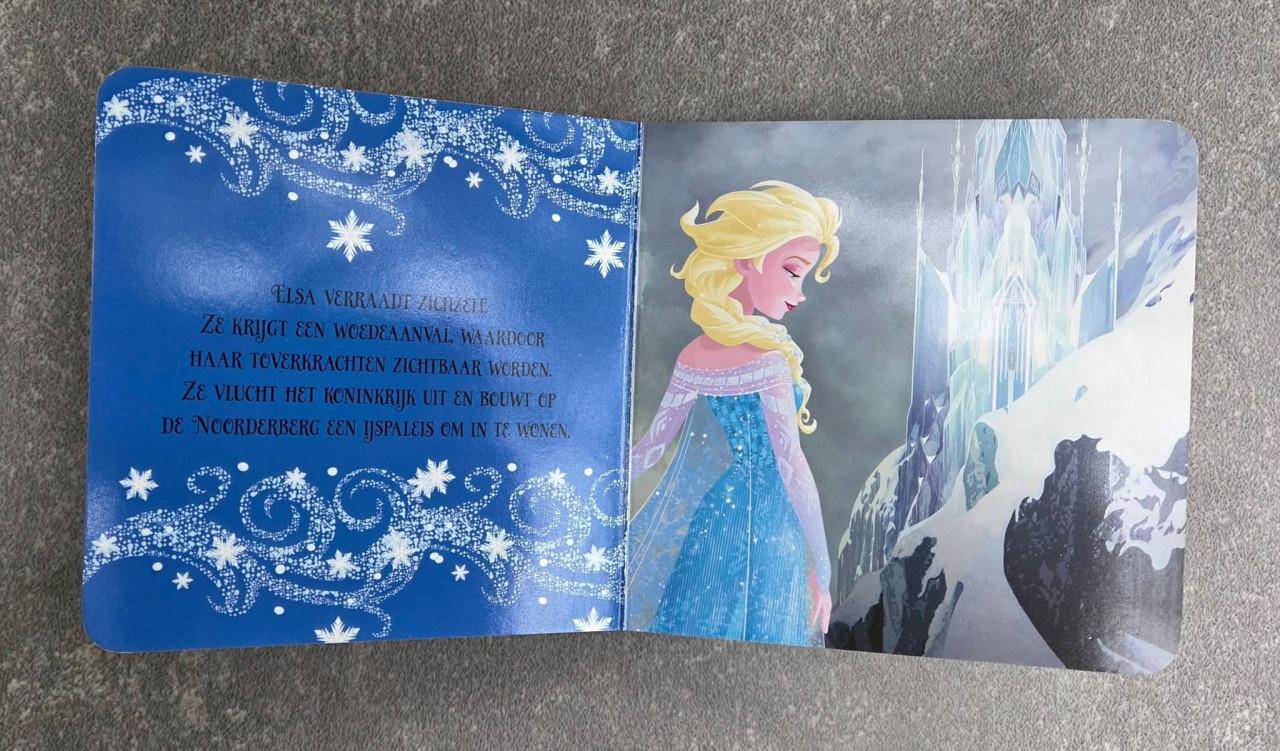 🎈Kartonnen boekjes Disney; Frozen, Prinses en Assepoester. Klein formaat