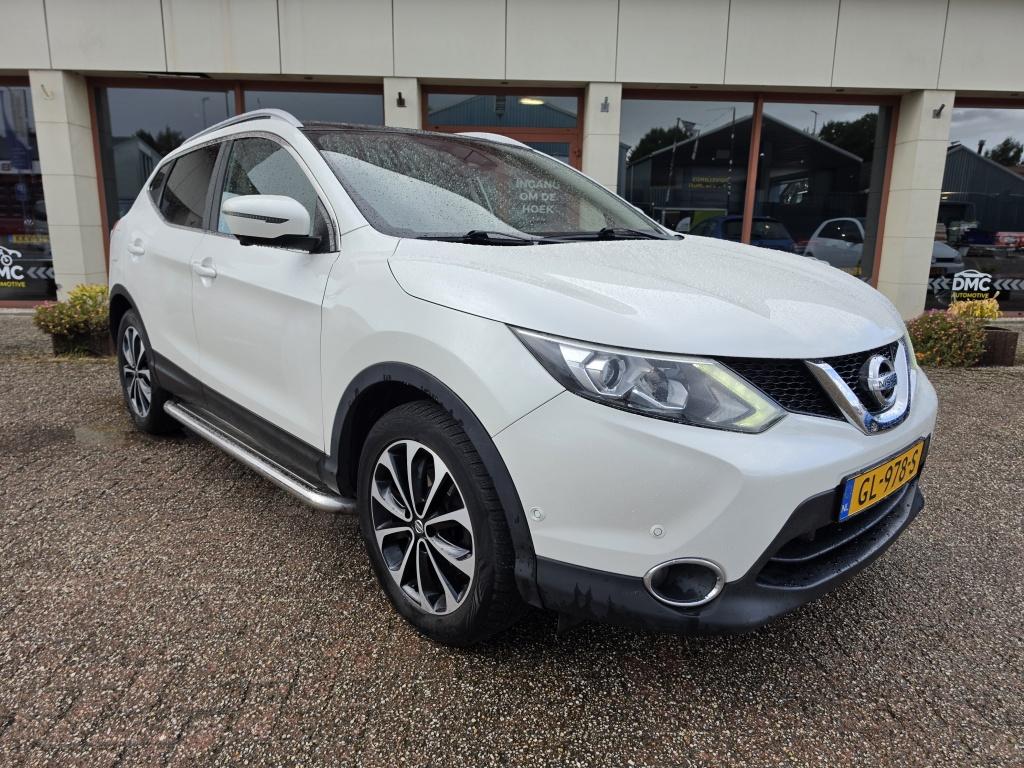 Nissan Qashqai 1.2 tekna | airco | navi | cruise | side-bars