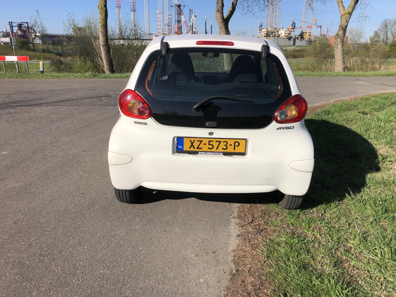 Toyota Aygo, 3deurs wit