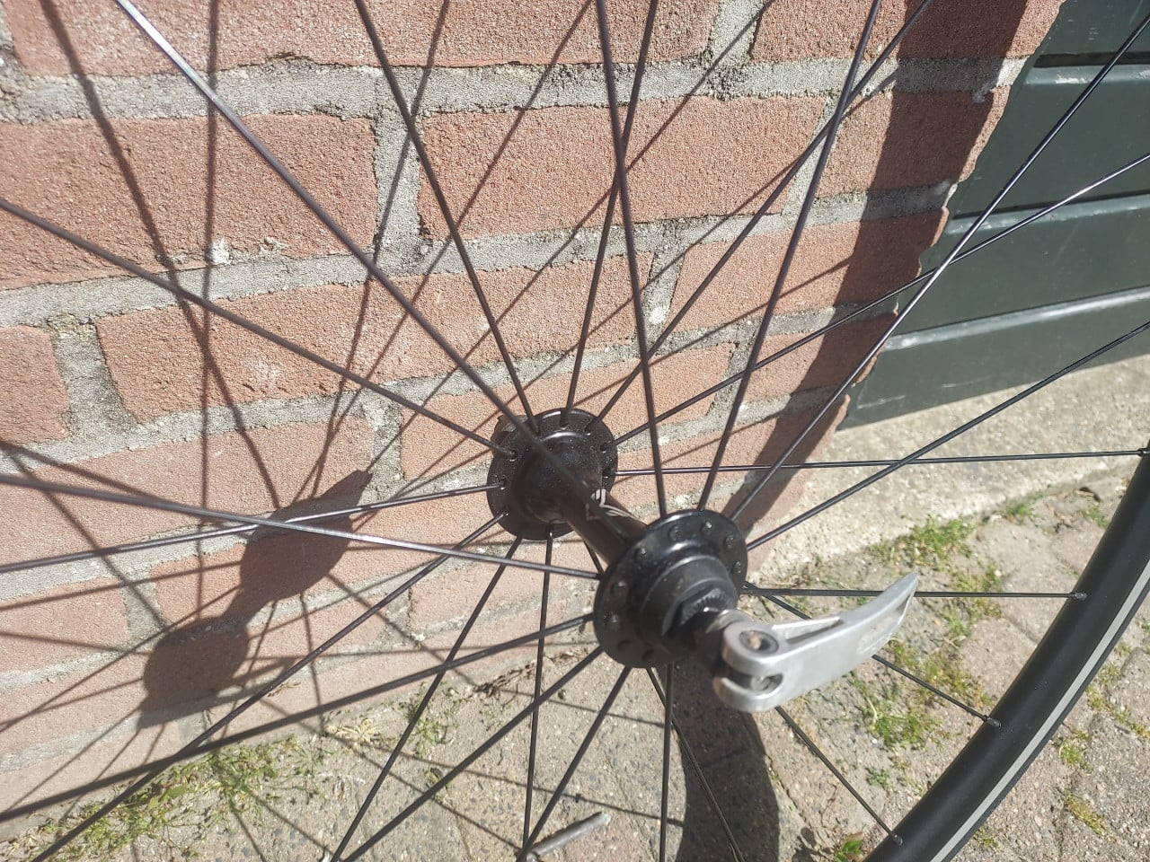 Racefiets wielen velgrem 11-speed