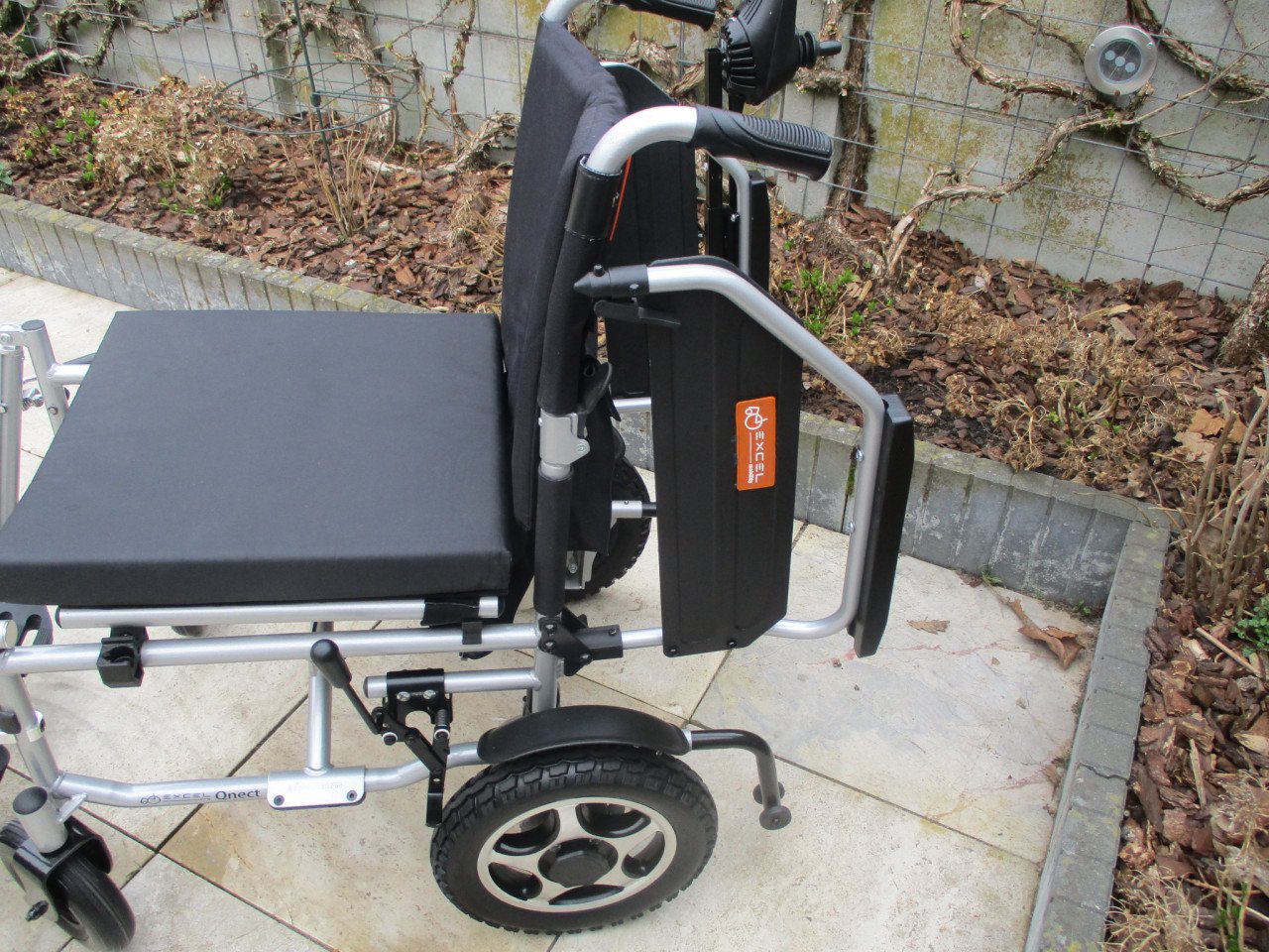 Zgan Excel Qnect opvouwbare elektrische rolstoel met joystick