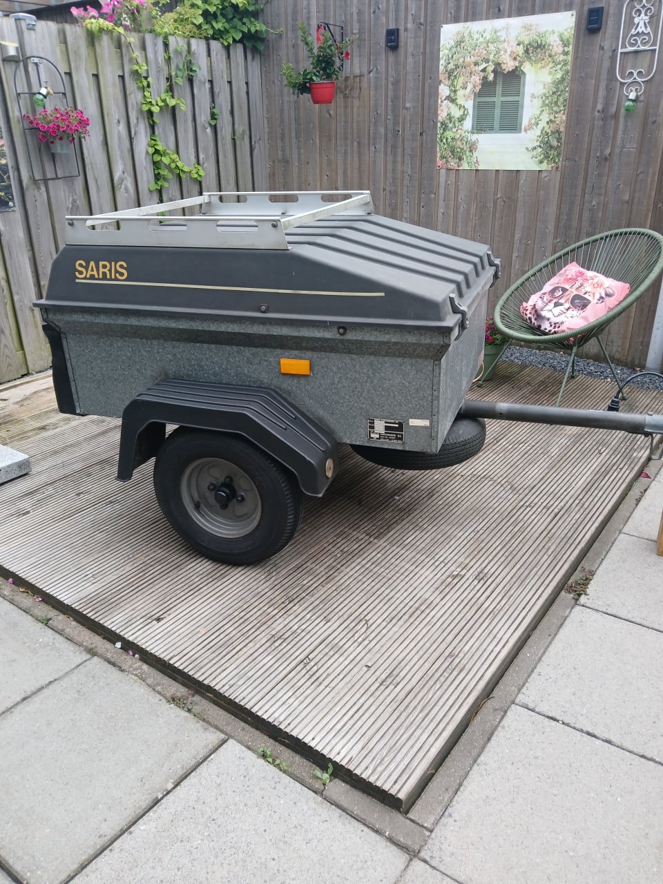 Saris bagagewagen