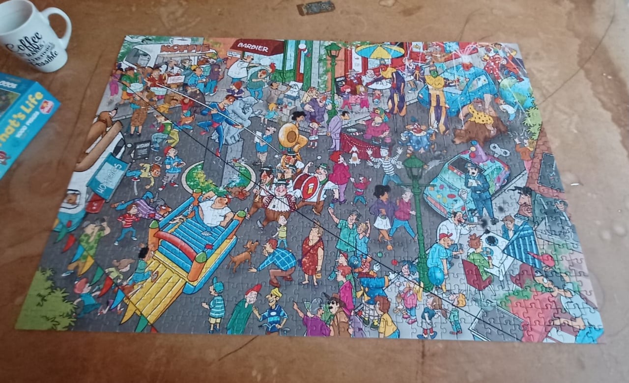 That's Life puzzel Marktplein