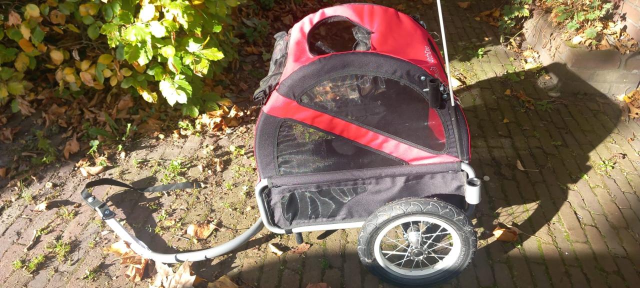 Fietskar voor honden