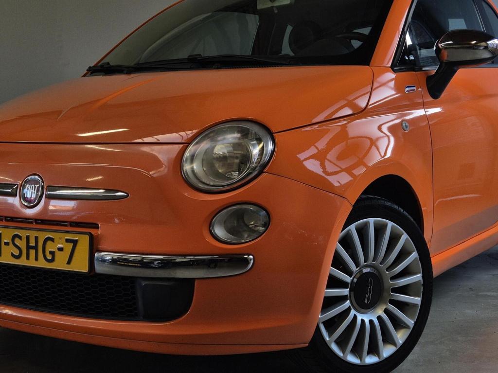 Fiat 500 1.2 lounge / origineel nl / schuifdak / distributieriem vervangen