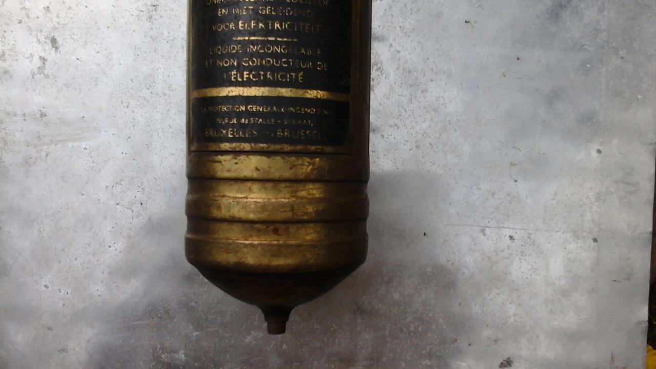 Koperen brandblusser