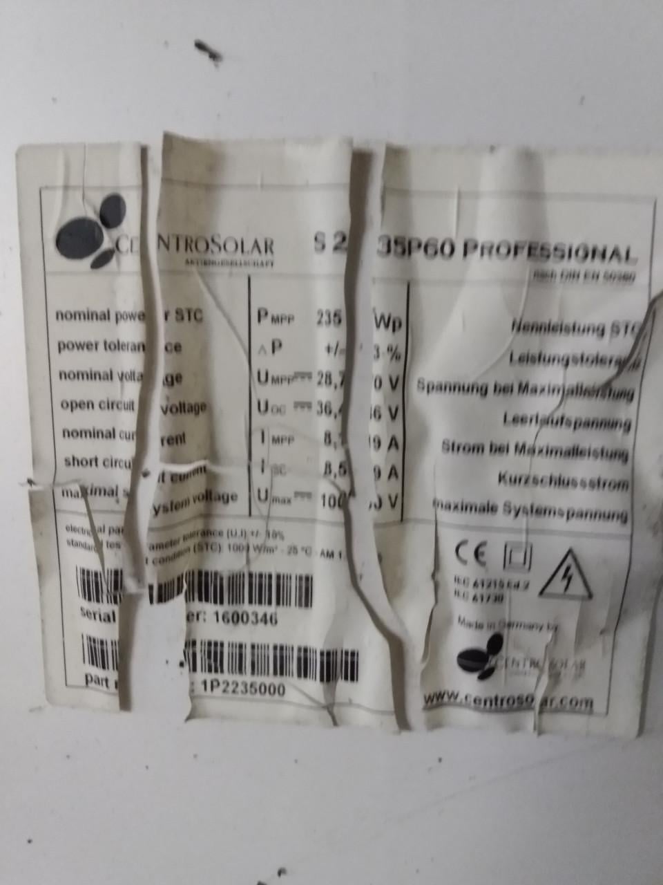 Zonnepanelen met omvormer