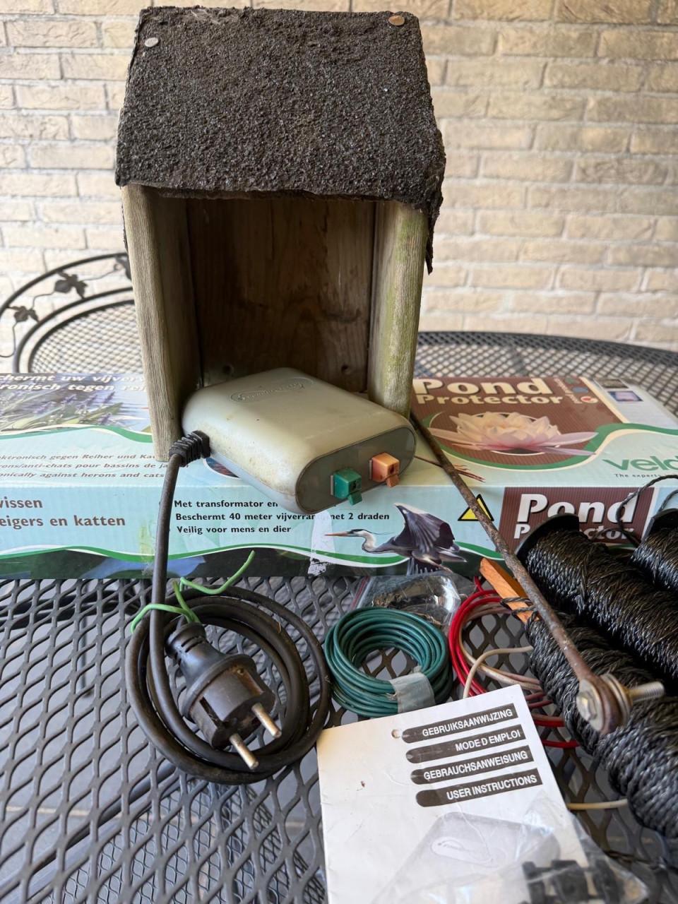 Velda Pont Protector bescherming tegen reigers en katten