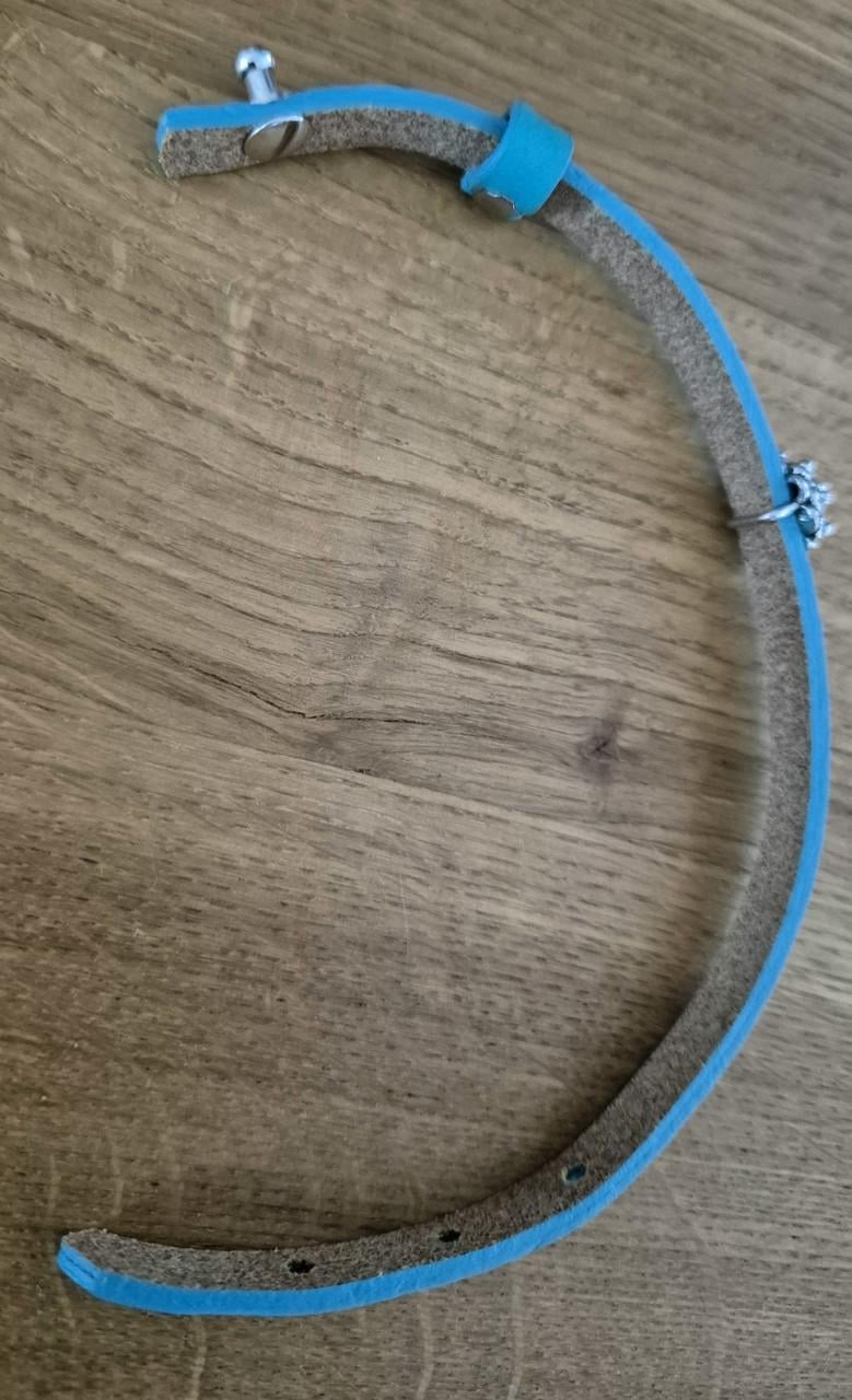 Zeeuwse knop armband leer