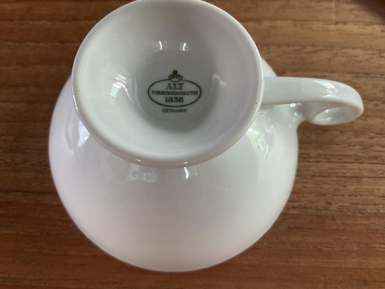 Vintage Alt Tirschenreuth 1838 Koffie/Theeservies