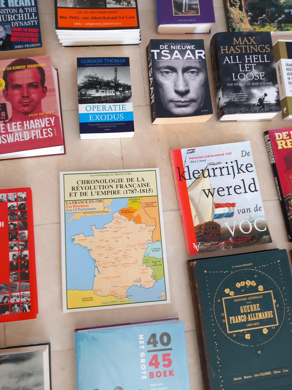 Partij boeken oa 2e wereldoorlog
