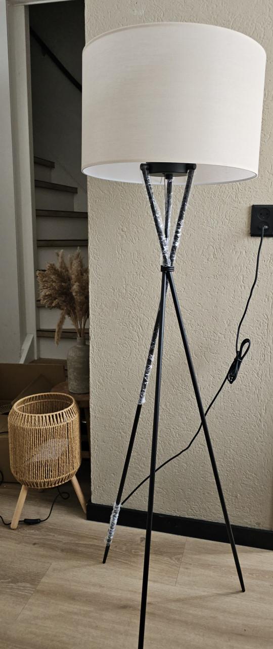 Vloerlamp wit