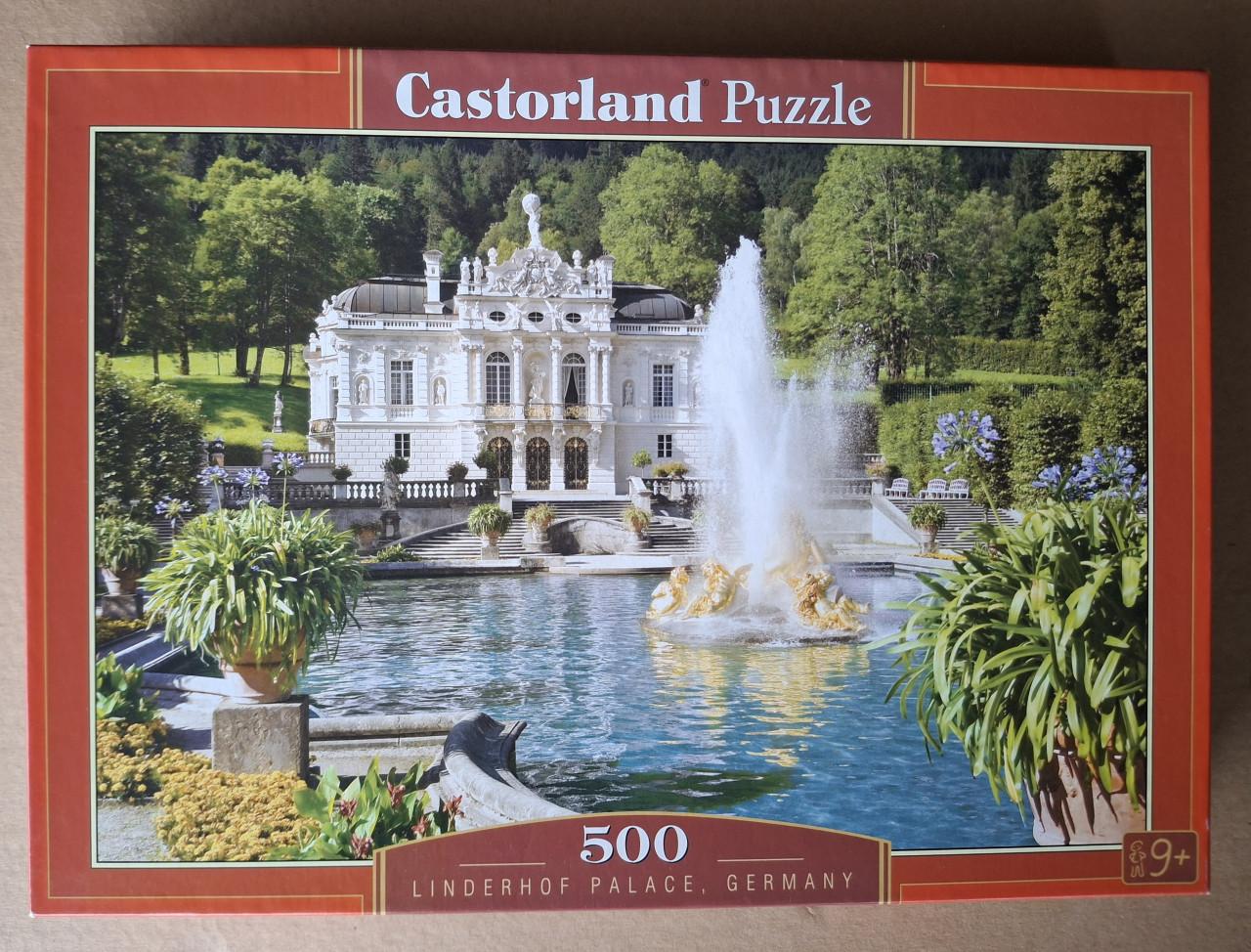 Legpuzzel: Linderhof Palace. 500 stukjes