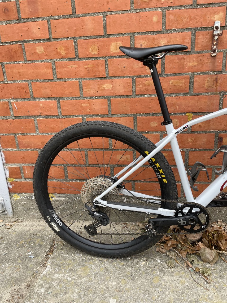 Orbea alma met carbon voorvork en dt swiss wielen