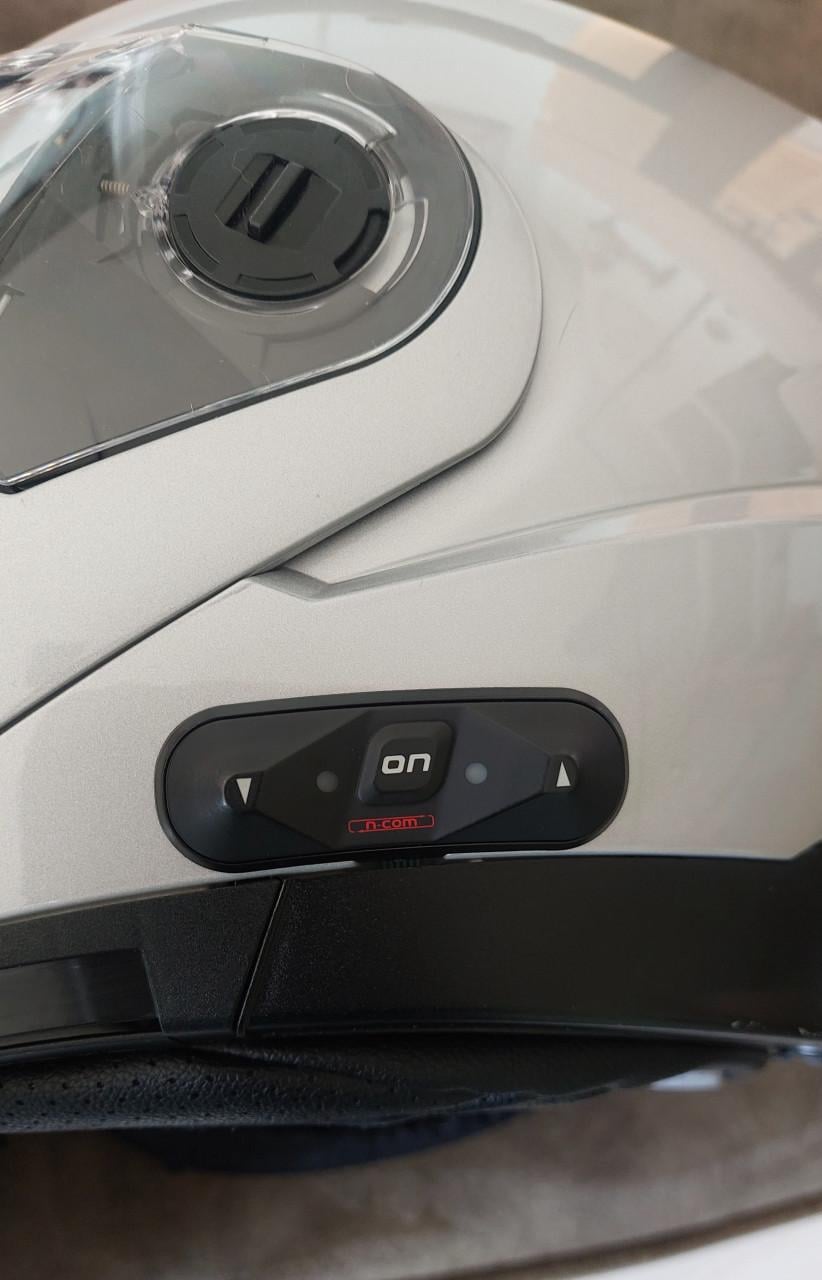 Motor systeemhelm Nolan N-com/ Motorlaarzen dames