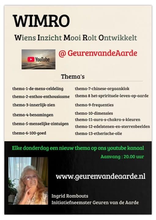 Nog 1 Dagje  en dan Thema 7 De Biologische ORGAANKLOK