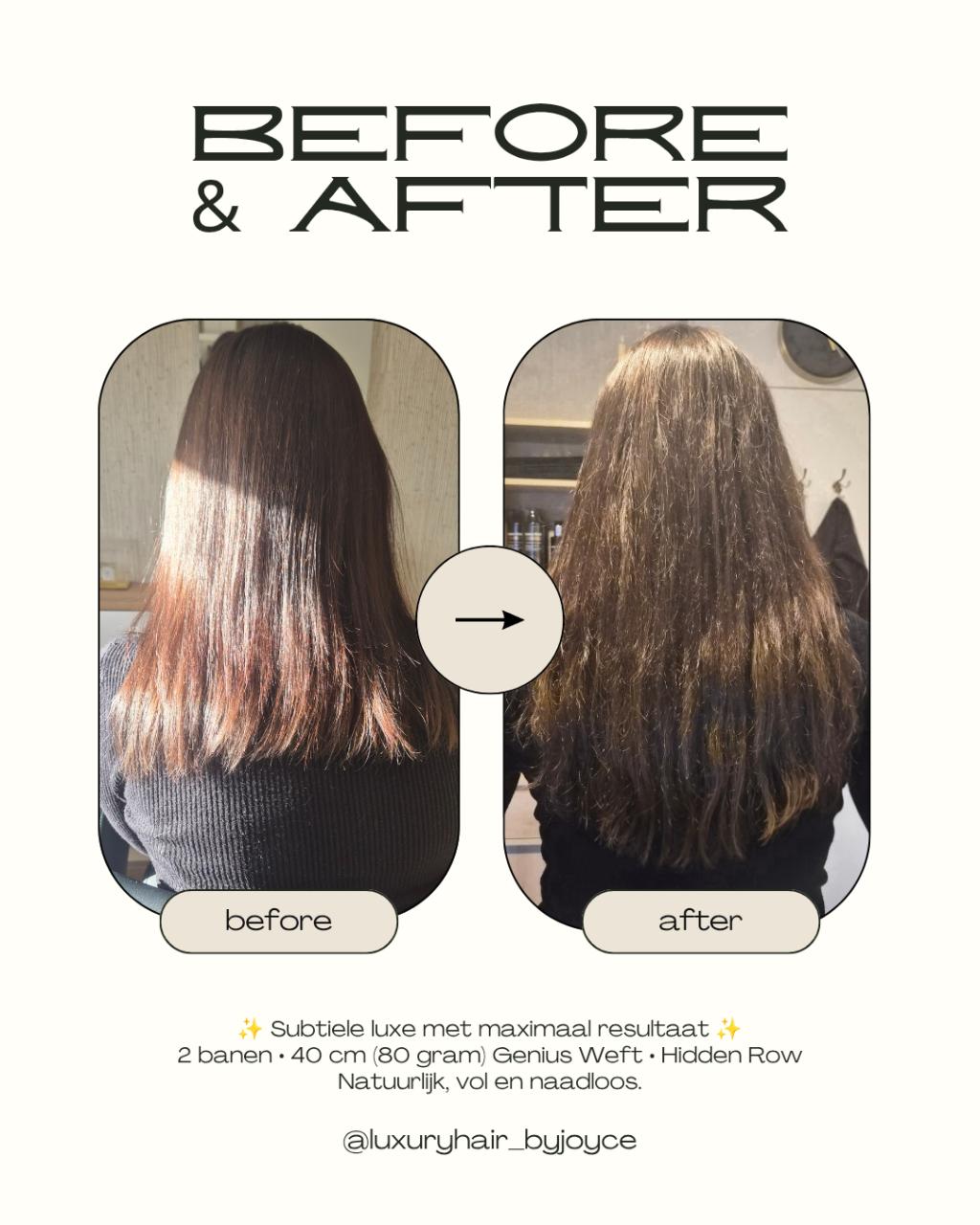 Modellen Genius weft extensions