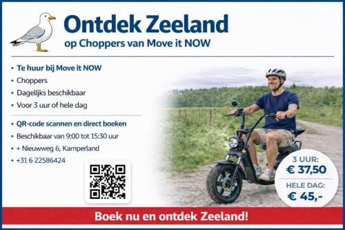 Dagje chopper Perfect voor gezinnen, vriendengroepen  en koppels