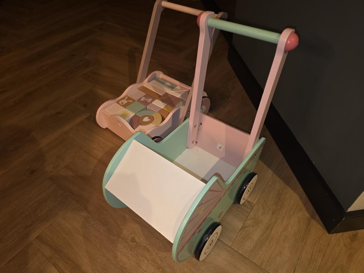 Little Dutch blokkenkar en poppenwagen