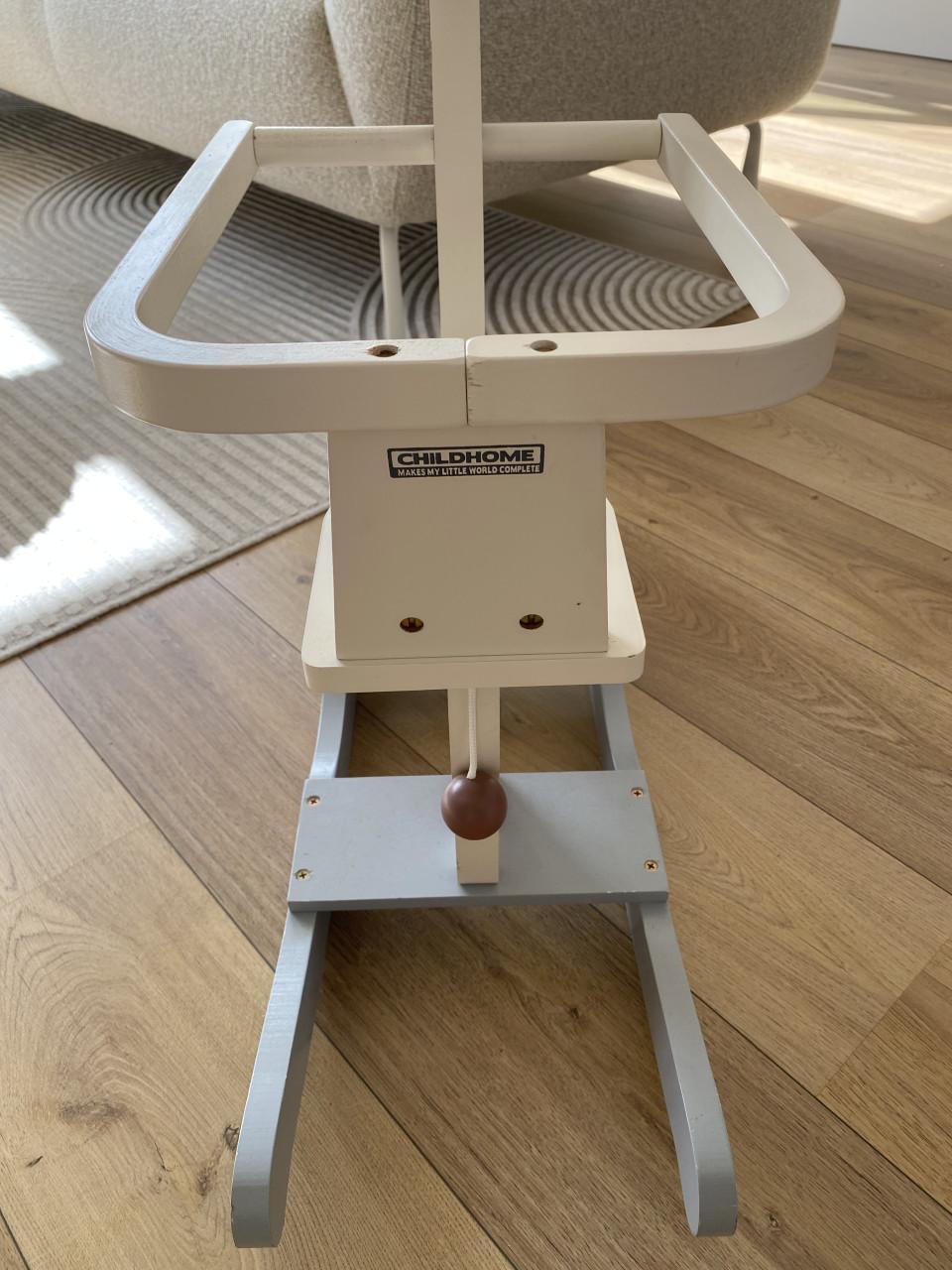 Hobbelpaard giraffe van hout