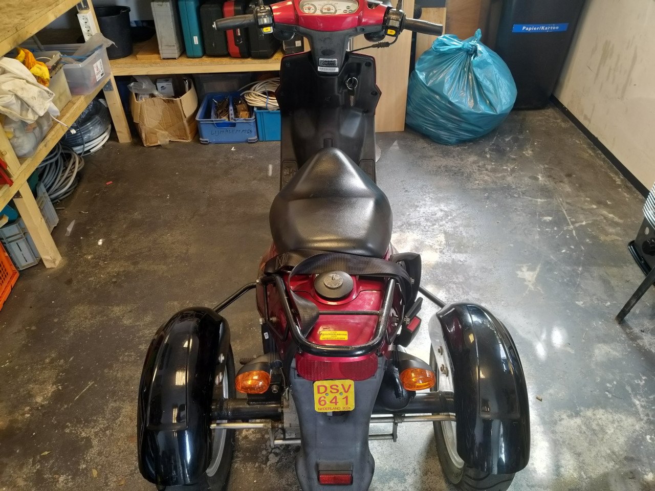 Pgo max 50 driewieler scooter