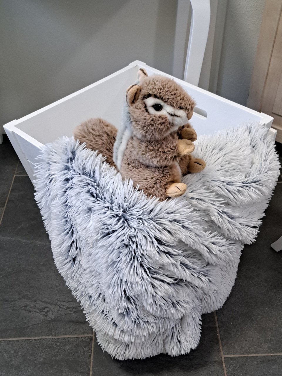 Houten opbergbox voor speelgoed o.i.d.