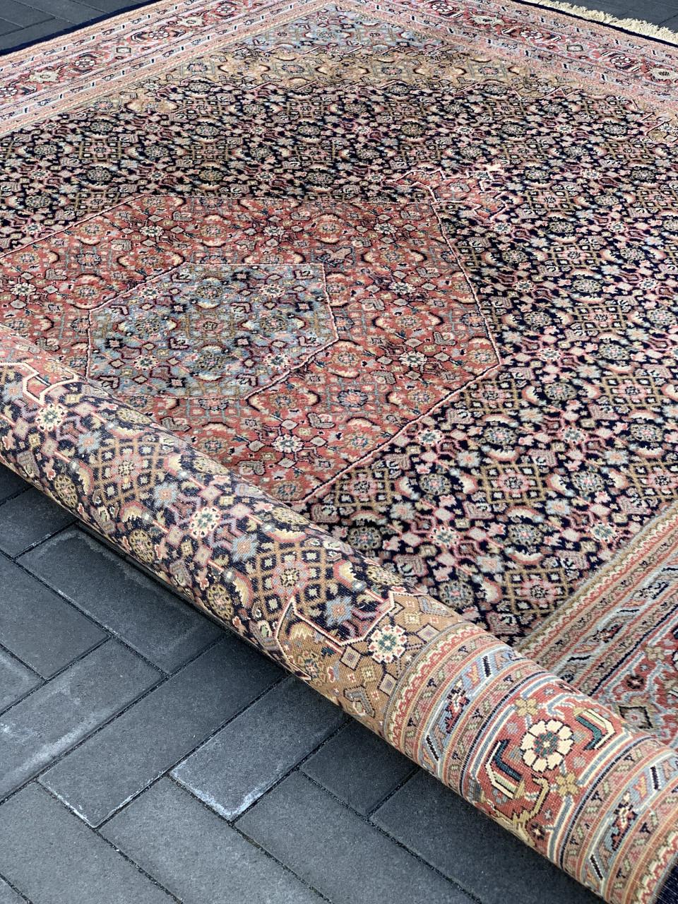 💐Prachtig Sfeervol Kleurrijk Handgeknoopt Vintage Vloerkleed 💐