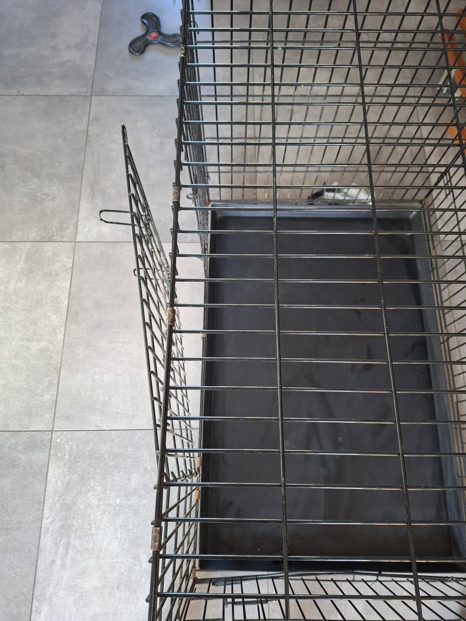 D & V Grote zwarte bench