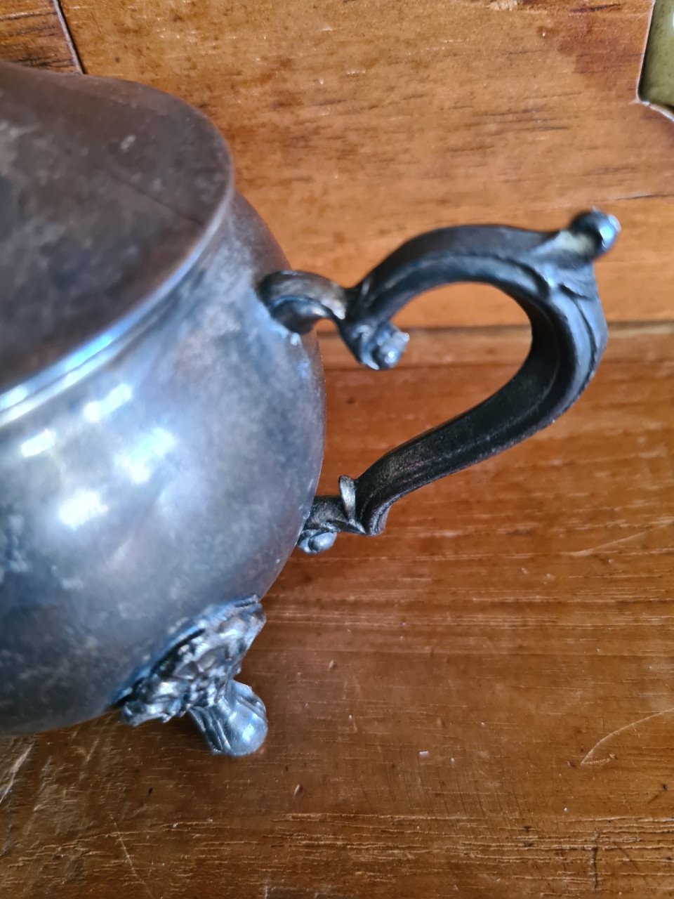 Vintage suikerpot van Leonard Silver
