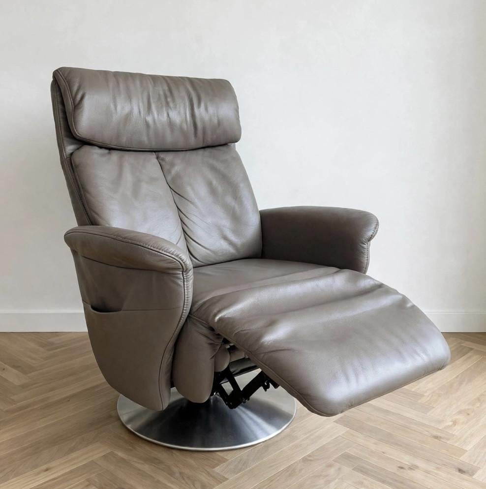 Meubelzorg sta op stoel en relax fauteuil, maat XL/XXL, taupe