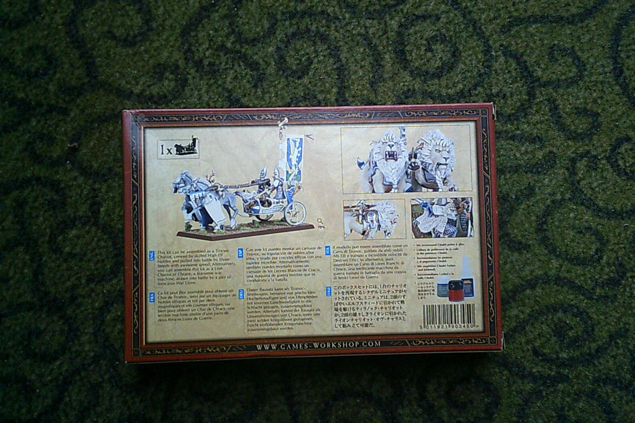 WARHAMMER High Elf Chariot ...