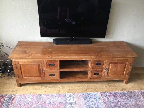 Televisiemeubel 180x55hx49d