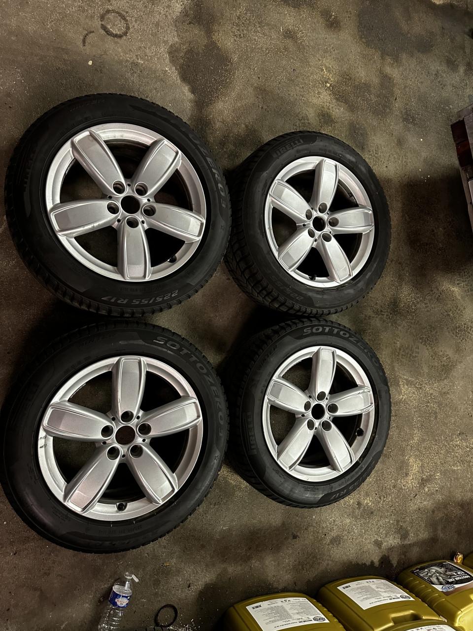 17 inch z.g.a.n. winterbanden met velgen Mini cooper countryman