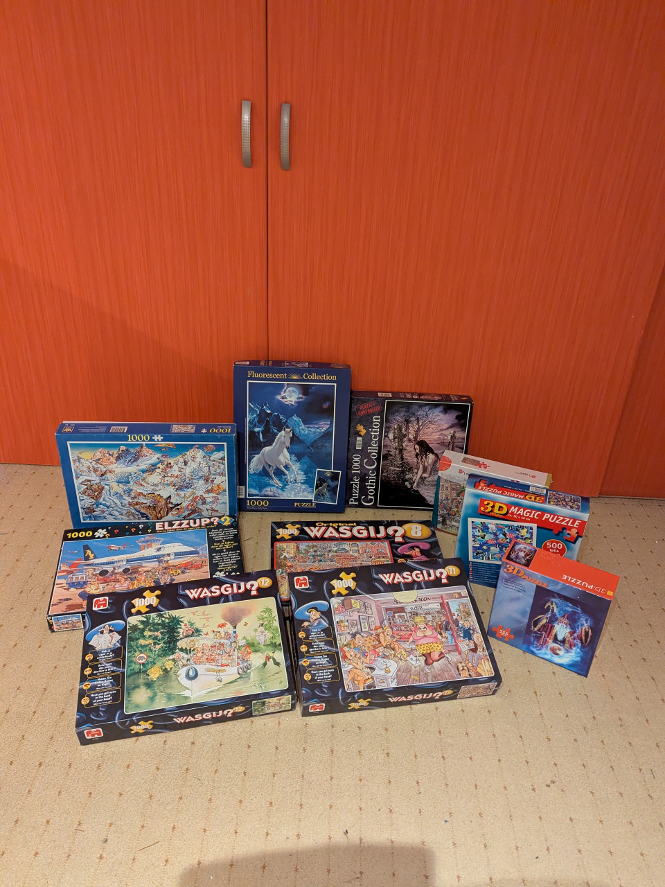 Puzzels Wasgij, Gothic, Fluoriscent