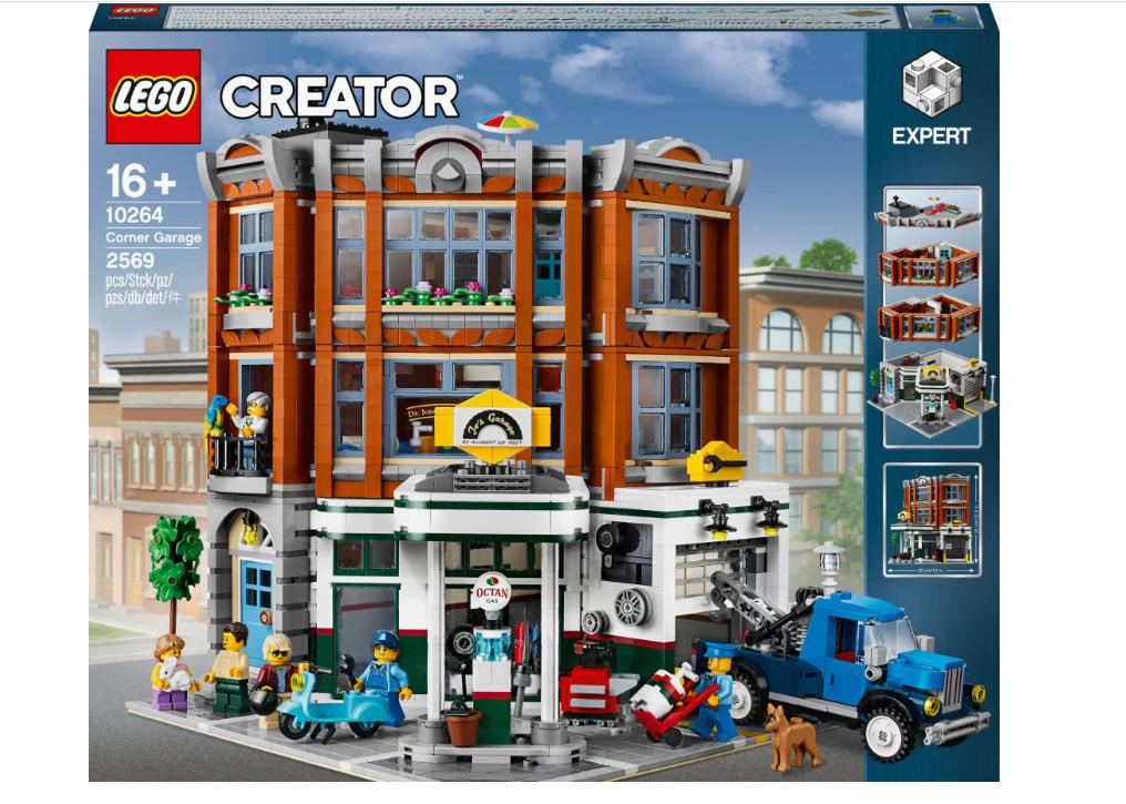 4 Lego Modular Buildings