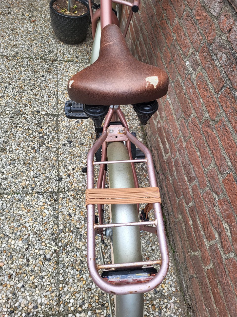 Roze Altec meisjesfiets 24 inch